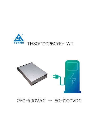 Yüksek Verimli Dc 250-1000v Çıkış 30kw Elektrikli Şarj İstasyonları Ev Şarj Cihazı Güç Modülü
