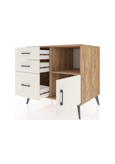 Kronos Şifonyer Tek Raflı 3 Çekmeceli Tek Kapaklı 88x59x80 Çam-aytaşı Aytaşı Kronos Şifonyer Tek Raflı 3 Çekmeceli Tek Kapaklı 88x59x80 Çam-aytaşı Aytaşı