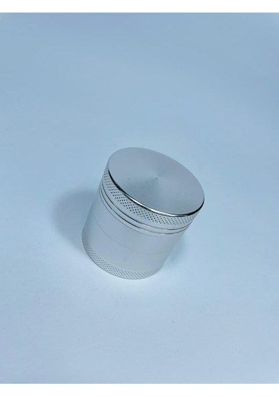 Çelik TutunÖğütücü 4 Katmanlı Paslanmaz Grinder SilverRenk//40mm