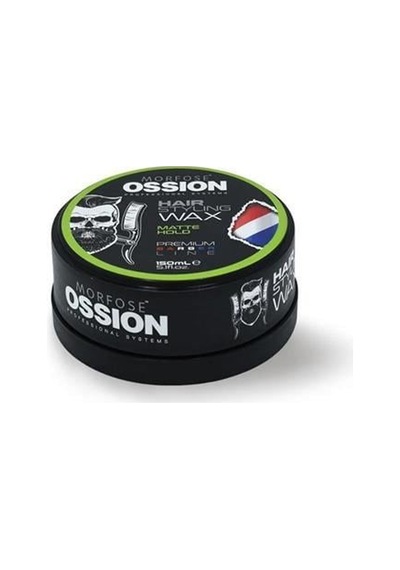 Ossion Premium Hair Wax 150ml. Matte Hold