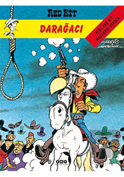 Red Kit 36 - Darağacı - Morris (Maurice de Bevere) -  Rene Goscinny - Yapı Kredi Yayınları