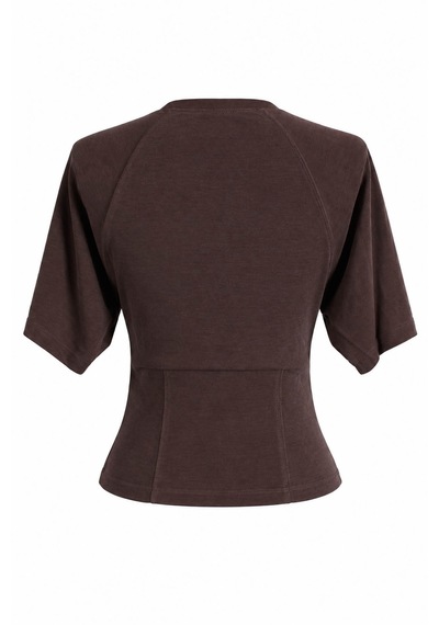 Trender S0019085 Kahverengi Kadın Bluz 27km97000037
