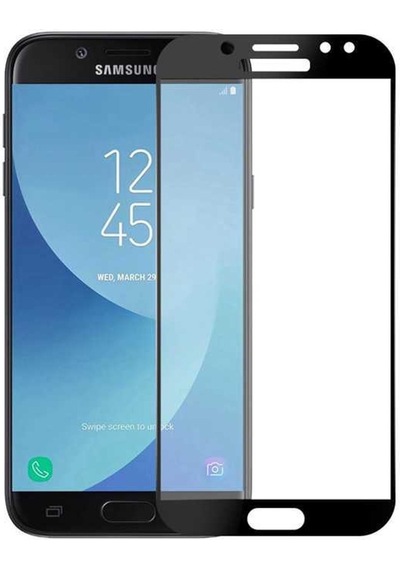 Logis Samsung Uyumlu J7 Prime 9d Parlak Seramik Tam Kaplayan Ekran Koruyucu Cam