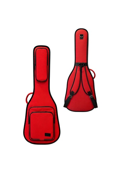 Kırmızı Profesyonel Gigbag Klasik Gitar Kılıfı - Çantası - Su Geçirmez