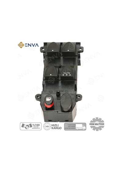 Honda Civic Fd6 Sol Cam Açma Düğmesi Anahtarı 2007-2012 5-buton N11.9556