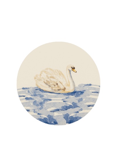 Swan Kağıt Bardak Altlığı 10 Cm 12'li Paket Beyaz