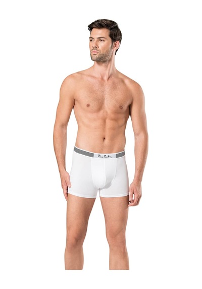 Pierre Cardin Erkek Stretch Boxer 3 Adet-9082 Beyaz S