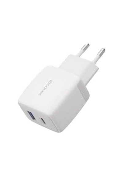 25w Gan Usb-c + Usb-a Şarj Aleti Pps Pd, İpad,, Uyumlu Hızlı Şarj Cihazı + 2 Metre Type-c 60w Şarj Kablosu