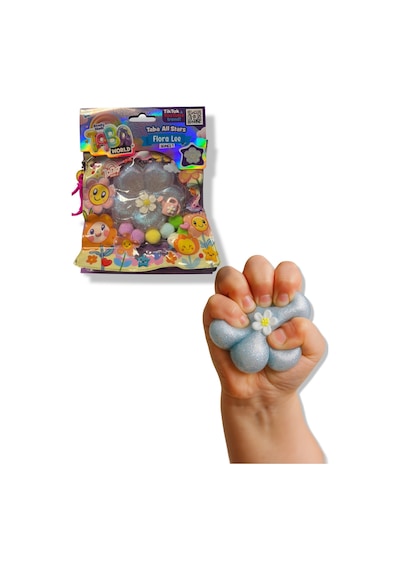 Taba World Flora Lee Parfümlü Çiçek Squishy Oyuncak Seri 1 Pom Pomlu Ve Anahtarlıklı Hayvanlar