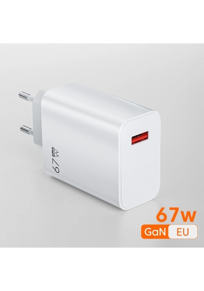 67w Usb Hızlı Şarj Cihazı Xiaomi 14 13 12 11 10 Ultra Redmi Not