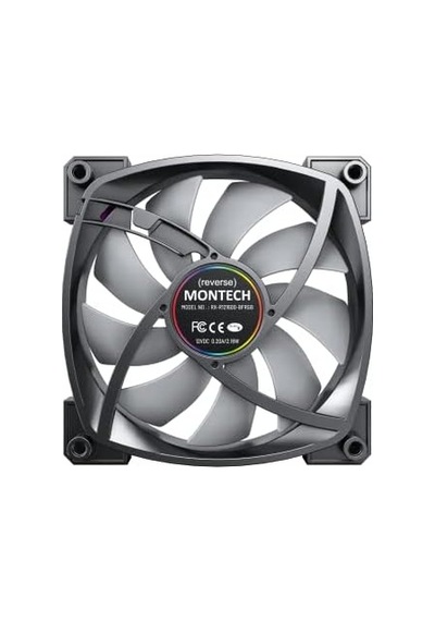 Rx120 Pwm Siyah 120mm Çevrilebilir Argb Kasa Fanı