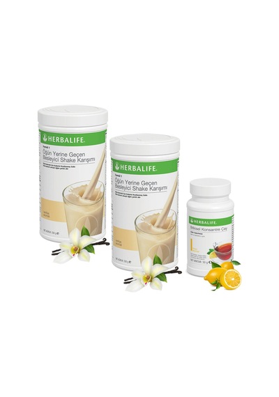Herbalife Vanilya Shake 2 Adet Ve Limon Çay