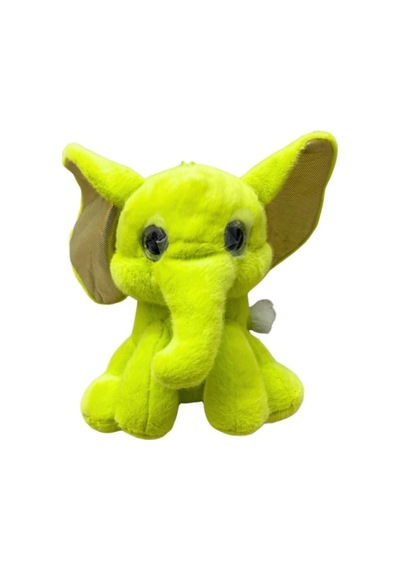 Sevimli Oyuncak Peluş Fil Uyku Arkadaşım 30 Cm Yeşil