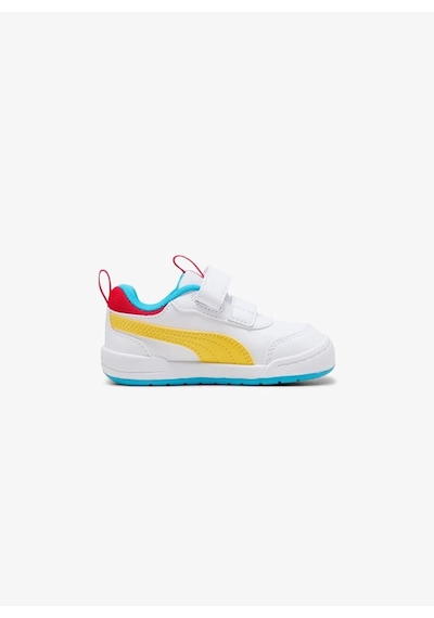 Puma Puma Multiflex 2 Color V Inf Bebek Ayakkabı 40294001 Puma White-pele Yellow