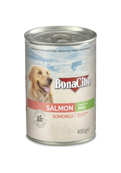 Jöleli Somonlu Yaş Yetişkin Köpek Maması 400 Gr