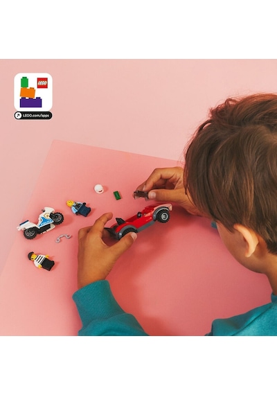 LEGO® City 60392 Polis Motosikleti Araba Takibi 59 Parça