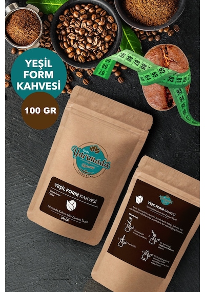 Tarihi Yarımada Kahvecisi Taze Çekilmiş Orta Kavrulmuş ve Öğütülmüş Yeşil Form Türk Kahvesi 100 G