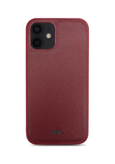 Kajsa Apple Uyumlu iPhone 12 Pro Kılıf Kajsa Luxe Collection Hakiki Deri Kapak ZORE-216616