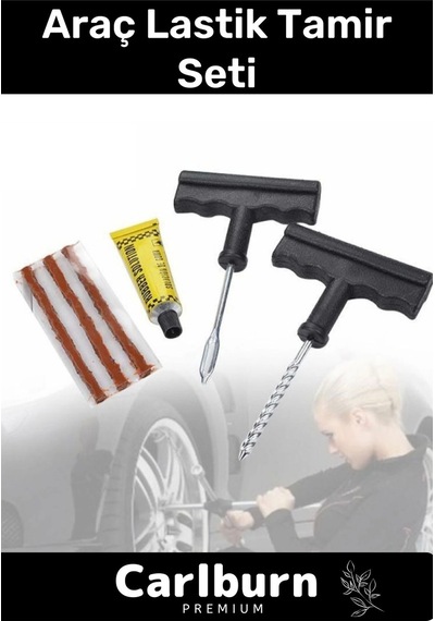 Özel Üretim Otomobil Fitil Takma Aparatı Güven Bisiklet Araba Kamyon Motor Araç Lastik Tamir Seti