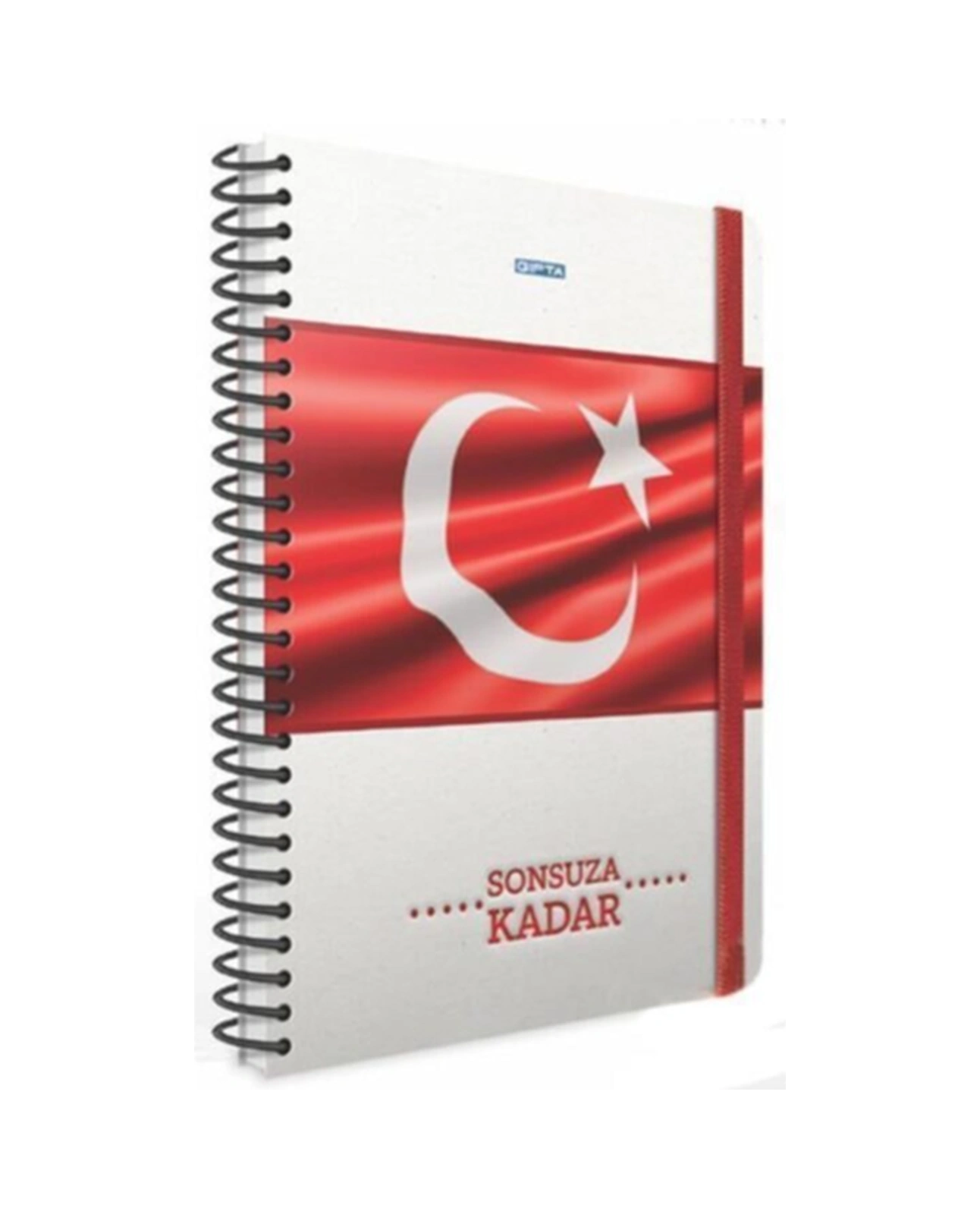 Sert Kapak Defter 17x24 120 Yp. Kareli