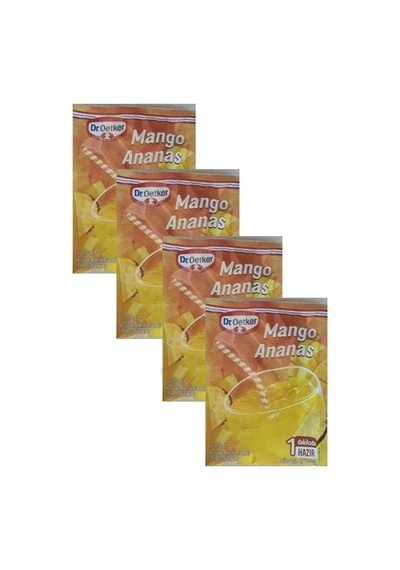 Toz İçecek Mango Ananas 90 Gr. X 4 Paket 360 G