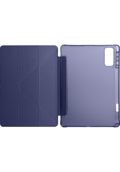 Honor Pad V9 Kılıf Zore Tri Folding Kalem Bölmeli Standlı Kılıf Arka Kapak
