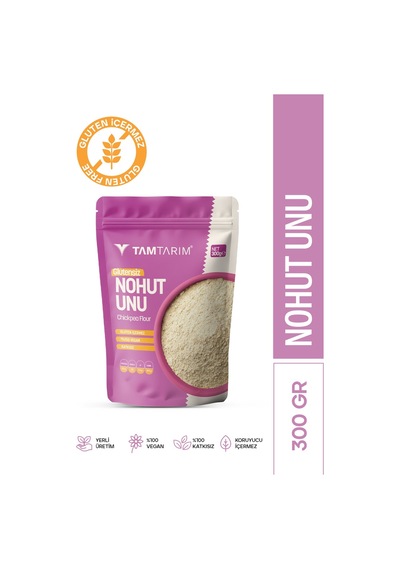 Tam Tarım Glutensiz Nohut Unu 300 G