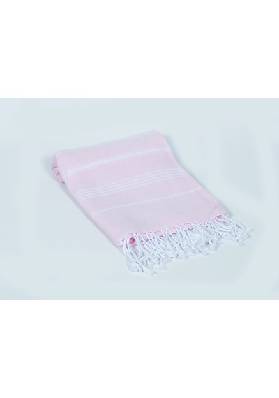 Sultan Peştemal (Pembe) %100 Pamuk 90x180 Cekme Yapmaz Banyo-Plaj Havlusu