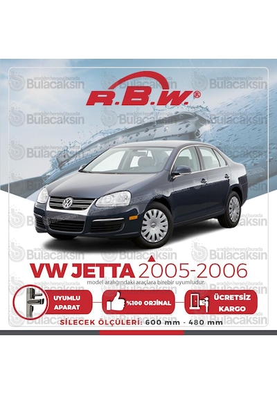 Jetta 3 Muz Silecek Takımı (2005-2006) RBW