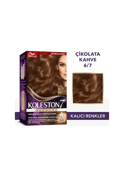 Koleston Supreme Kit Saç Boyası 6/7 Çikolata Kahve