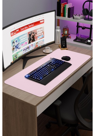Panda Kaymaz Dikişli Kauçuk Oyuncu Mousepad V2 - 90x40 Xxl Gaming Mouse Pad Fare Altlığı