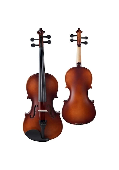 Midex LMA - 544TYS 1/2 Profesyonel Keman 2 / 4 Çocuk Kemanı 8 - 10 Yaş (Yastık Susturucu Yedek Tel Çanta Yay Reçine Metod)