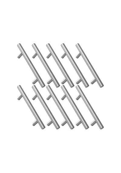 10 Adet İnox Metal Kulp - 128 Mm