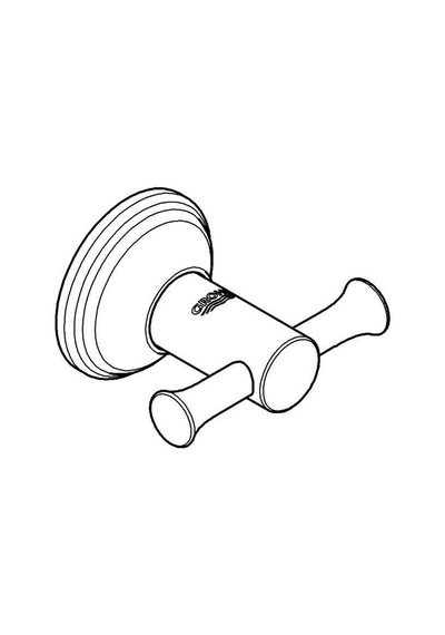 Grohe Essentials Authentic Havlu/bornoz Askılığı - 40656001 Diğer