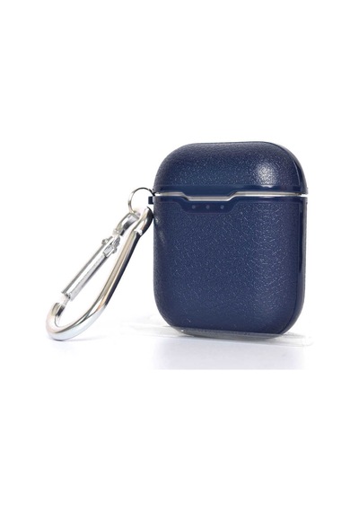 Apple Uyumlu AirPods Kılıf Zore Airbag 03 Deri Görünümlü Silikon Kılıf