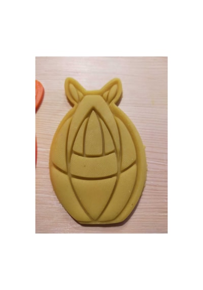 Rhino Origami Kurabiye Kalıbı 2 Parça Gıdaya Uygun Diğer