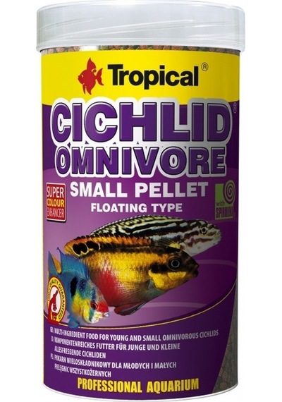 Tropical Omnivore Small Pellet 1000 Ml 360 Gam Balık Yemi