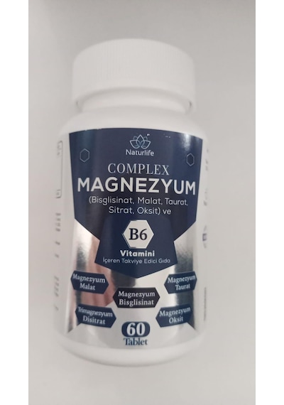 Naturlife Magnezyum B6 60 Tablet8682214038141