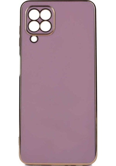 Samsung Uyumlu Galaxy M22 Kılıf Zore Bark Kapak Mor