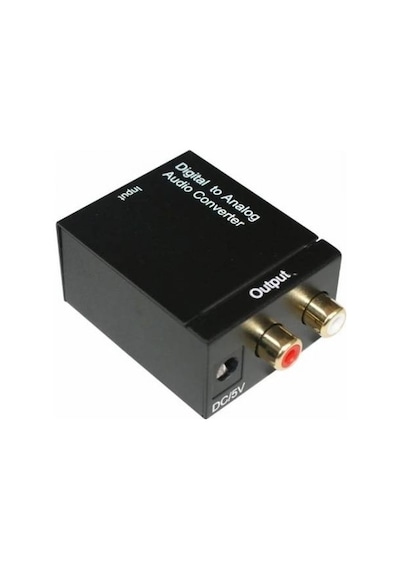 Dijital To Analog Ses Dönüştürücü Converter Optik To Analog