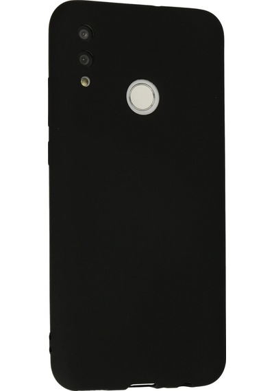 Gld-spt- Newface Huawei P Smart 2019 Kılıf Nano İçi Kadife Silikon - Siyah