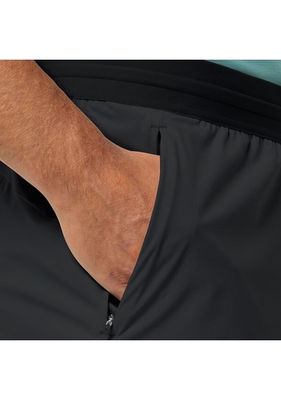 Jack Wolfskin Prelıght Chıll Shorts M Siyah