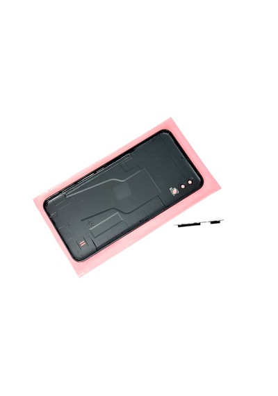 Samsung Galaxy M10 Uyumlu Full Kasa Arka Kapak Batarya Kapağı - Siyah Çok Renkli