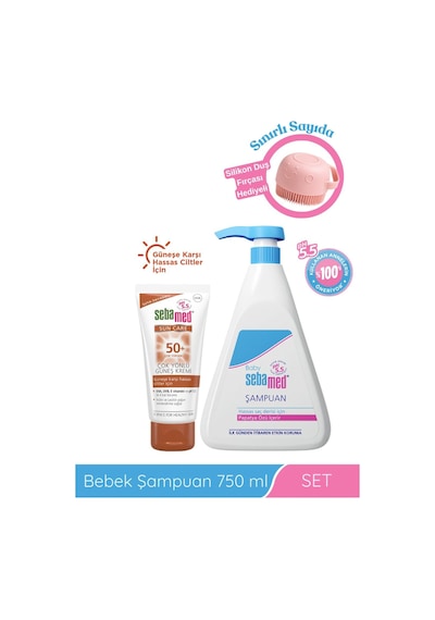 Sebamed Sun Care Spf 50+ Uva / Uvb Filtresi Ve E Vitamini Üçlü Yüksek Koruma Çok Yönlü Güneş Kremi 50 Ml