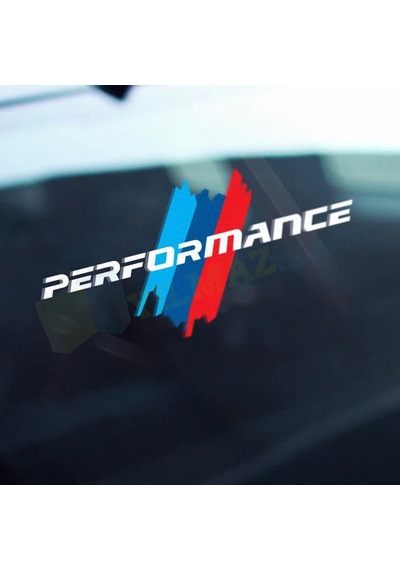 Bmw M Performance Oto Sticker Bagaj Depo Kapağı Çamurluk Etiket