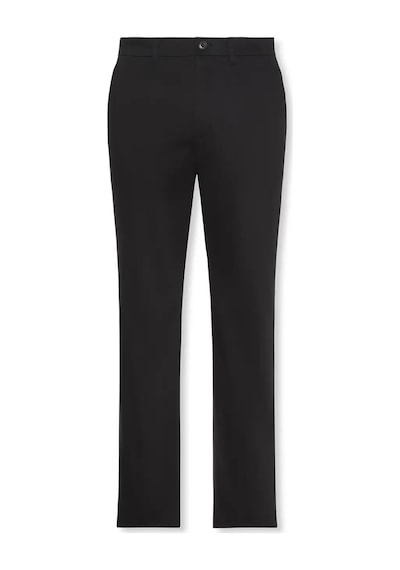 Calvin Klein Slım Sateen Chıno Tr Siyah Erkek Pantolon