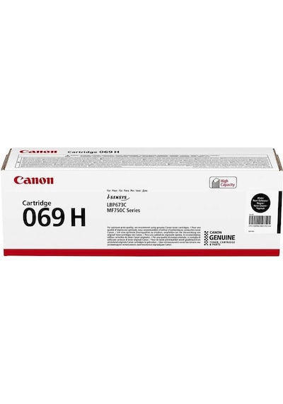 Canon Crg-069h Bk Yüksek Kapasiteli Black Siyah Toner Mf754-752-673