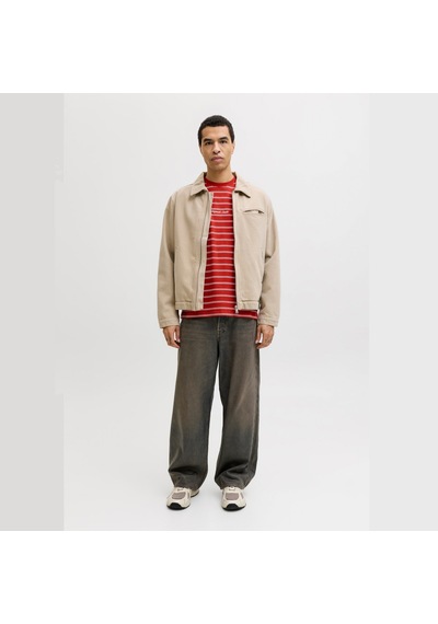 Jack & Jones Norrebro Erkek Kırmızı Tişört 12291021-sa Kırmızı