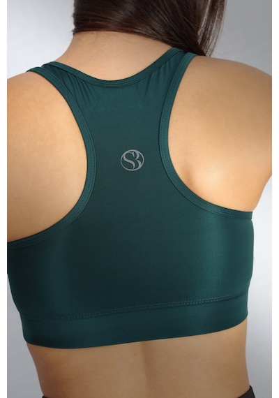 Soft&Basic Yeşil Hafif Destekli Kaplı Sporcu Bralet Yeşil