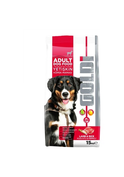 Goldi Kuzu Ve Pirinçli Yetişkin Köpek Maması 15kg
